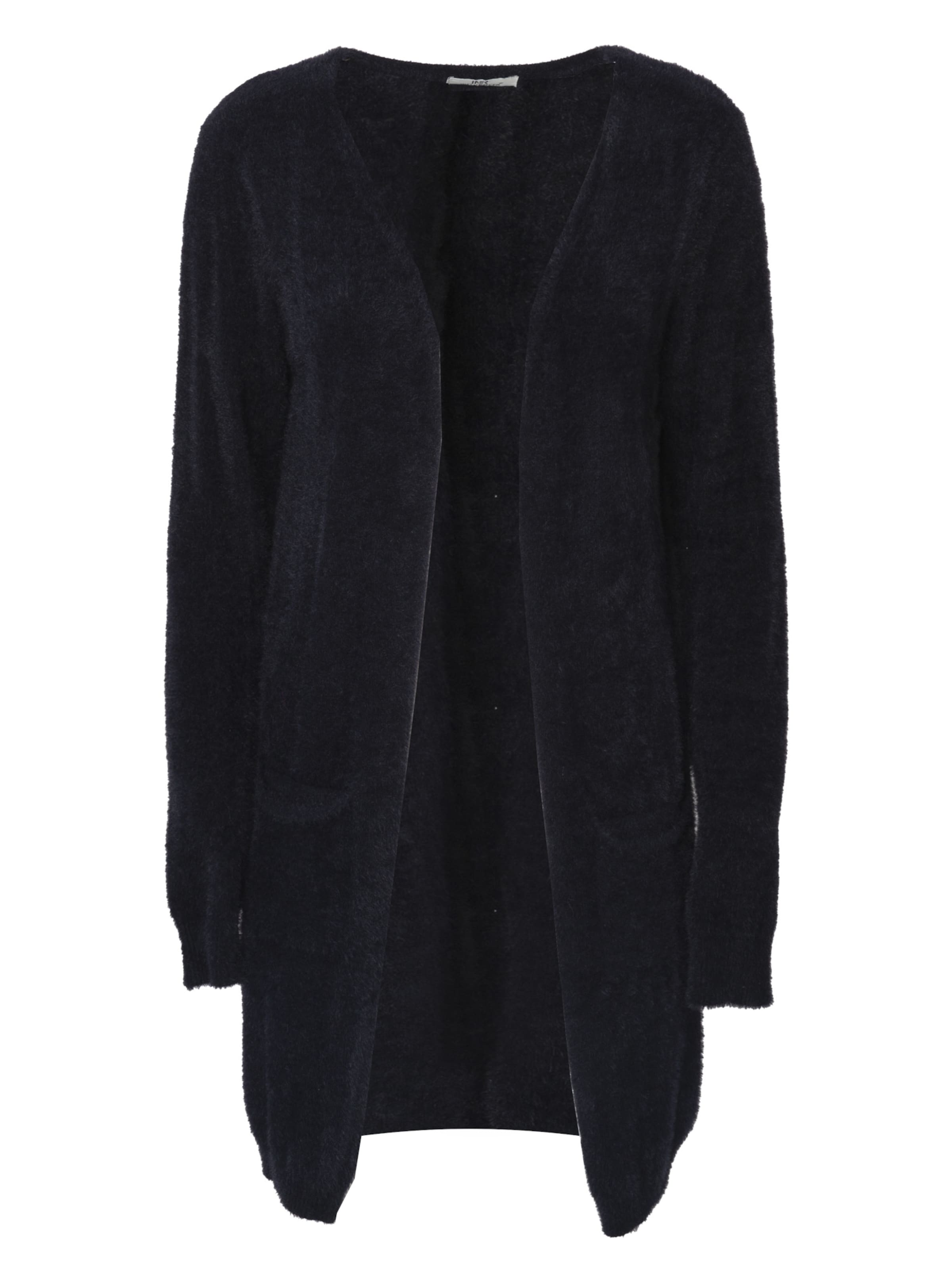 Influencer Kardigan – černá: přední strana