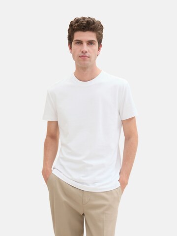TOM TAILOR T-Shirt in Weiß