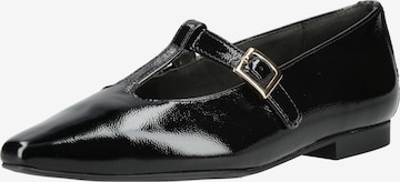 Ballerina con cinturino di Paul Green in nero: frontale