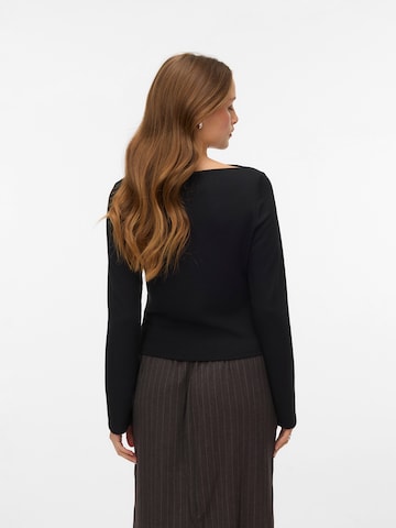 Chemisier 'VMMILLE' VERO MODA en noir