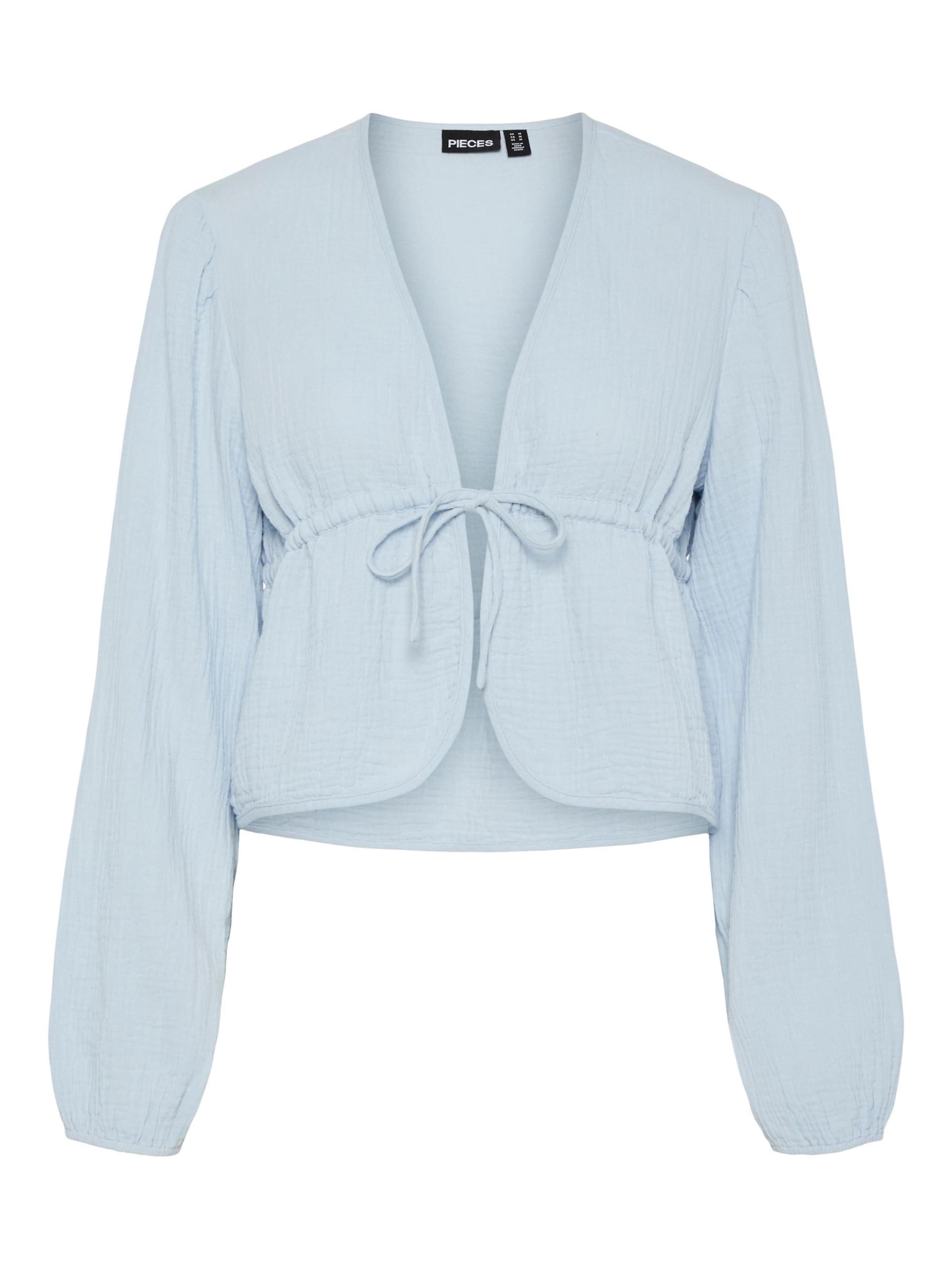 Chemisier 'PCSastina' PIECES en bleu : devant