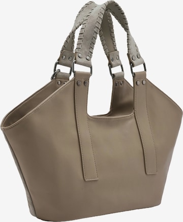 FREDsBRUDER Shopper ' Whipstitch Soul ' in Grey: front