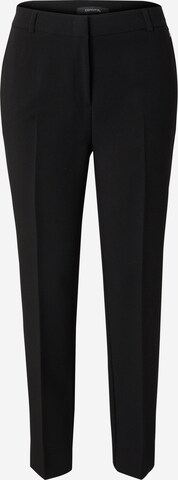 COMMA Slimfit Pantalon in Grijs: voorkant