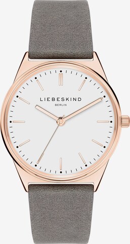 Liebeskind Berlin - Reloj analógico en gris: frente