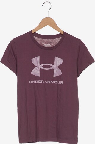 UNDER ARMOUR Top & Shirt in S in Purple: front