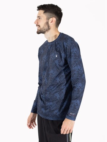 Spyder Functioneel shirt in Blauw