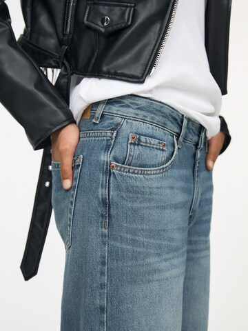 Baggy Jean Pull&Bear en bleu