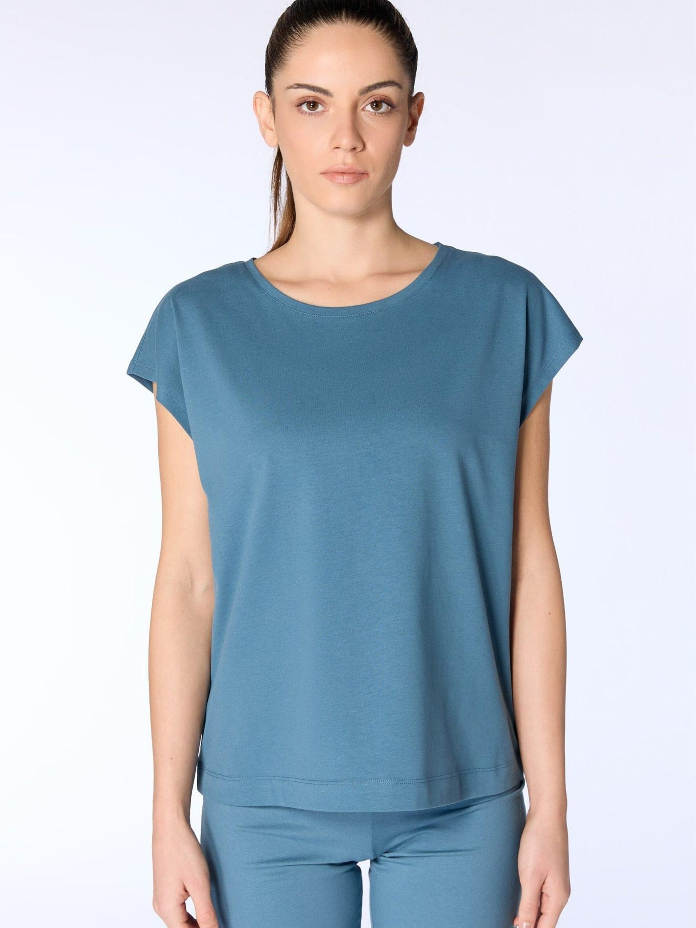 Albero Natur Oversized Shirt 'Damen Bio-Baumwoll Oversize Shirt' in Green: front