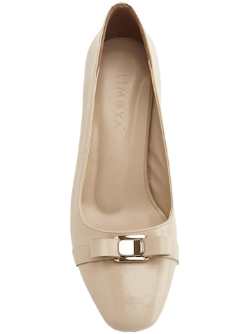 Escarpins à bride arrière 'Lois' Limoya en beige