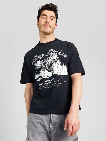 T-Shirt 'Arctic Breeze' Low Lights Studios en noir : devant