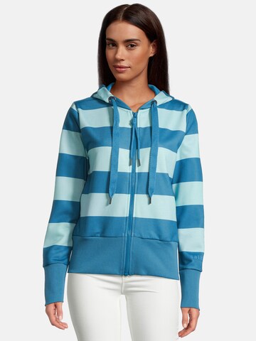 Veste de survêtement 'Reckscheter' salzhaut en bleu : devant