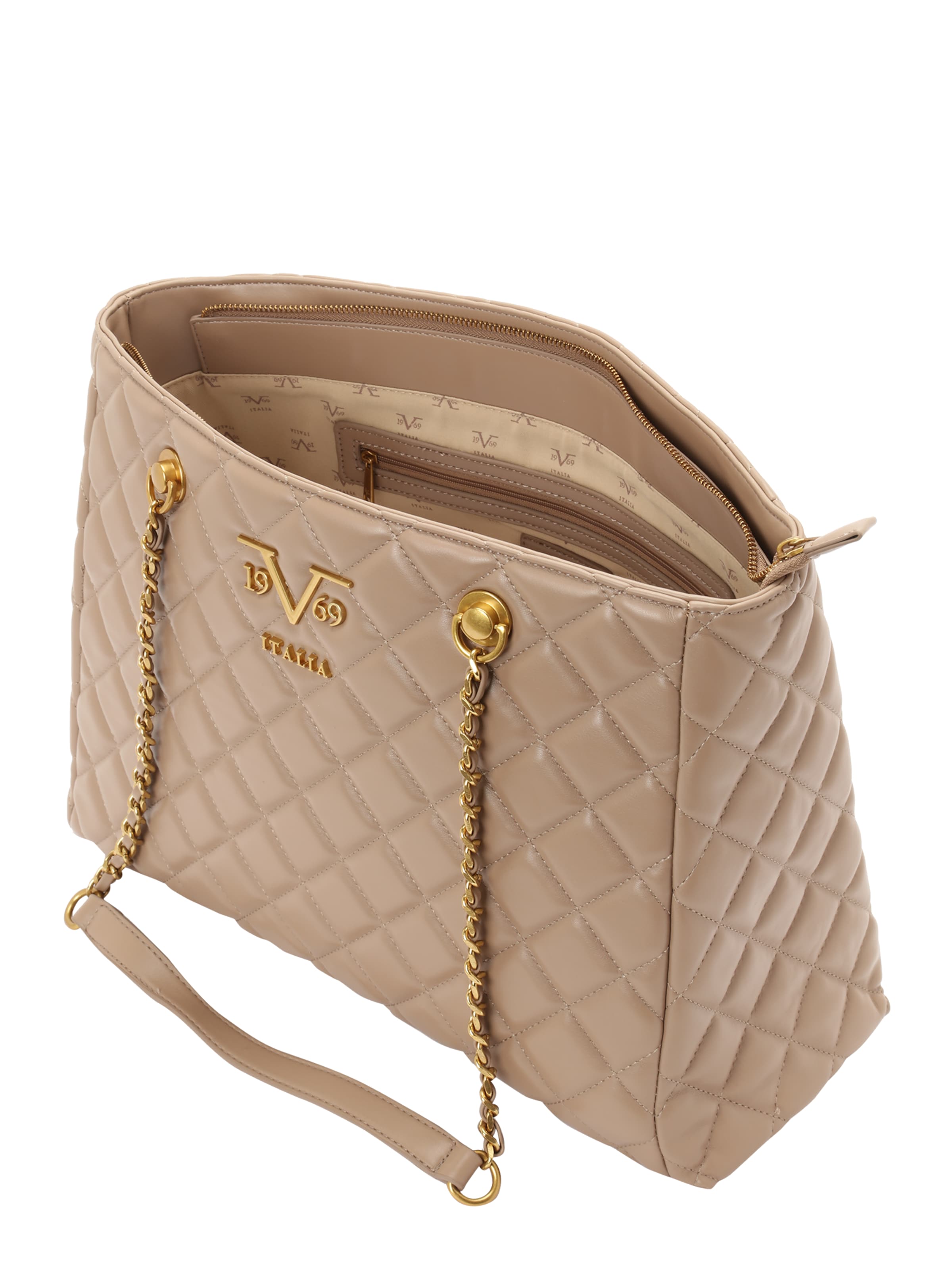 Shopper 'Silvia' di 19V69 ITALIA in beige