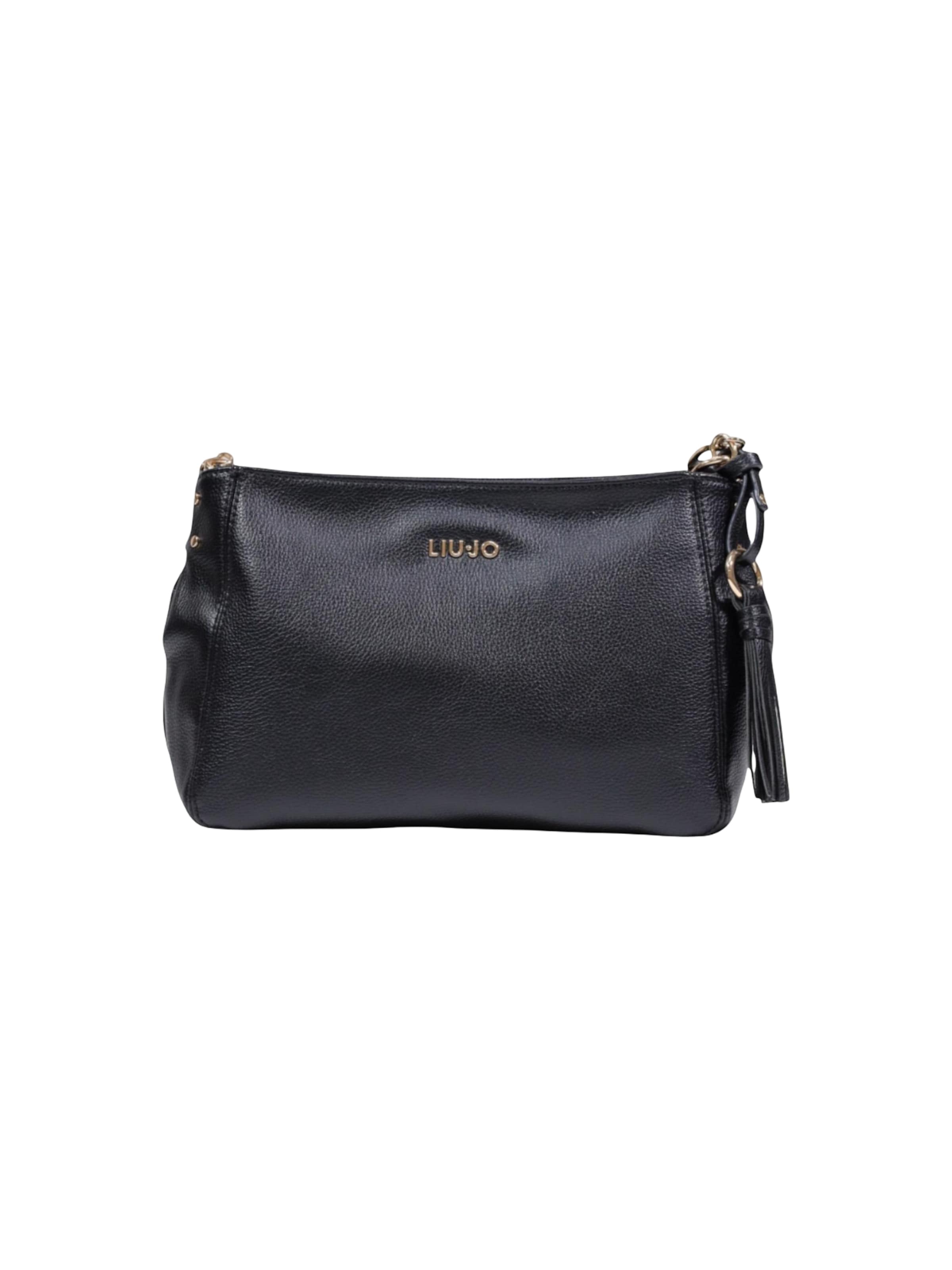 Borsa a spalla 'ECS M CROSSBODY AA6187 E1012' di Liu Jo in nero: frontale
