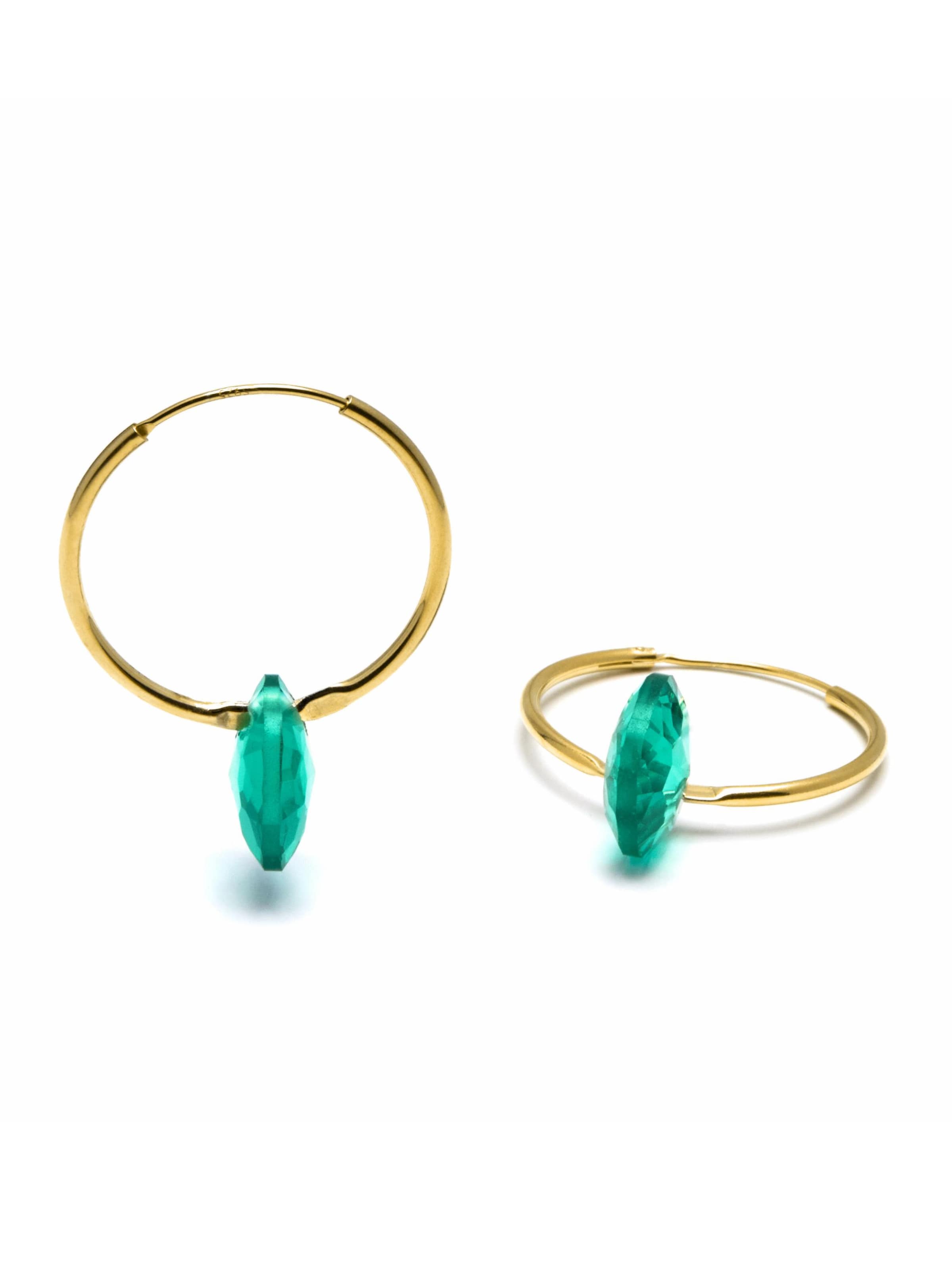 Orecchini 'Vanshy' di Luxenter in blu