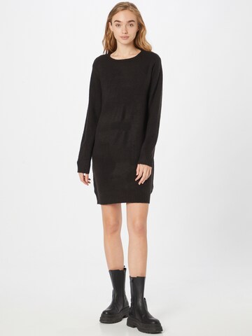 Eight2Nine Knitted dress in Black: front