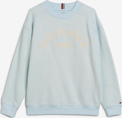TOMMY HILFIGER Sweatshirt in de kleur Lichtblauw / Wolwit, Productweergave