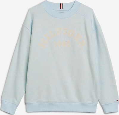 TOMMY HILFIGER Sweatshirt '1985' in Light blue / Wool white, Item view