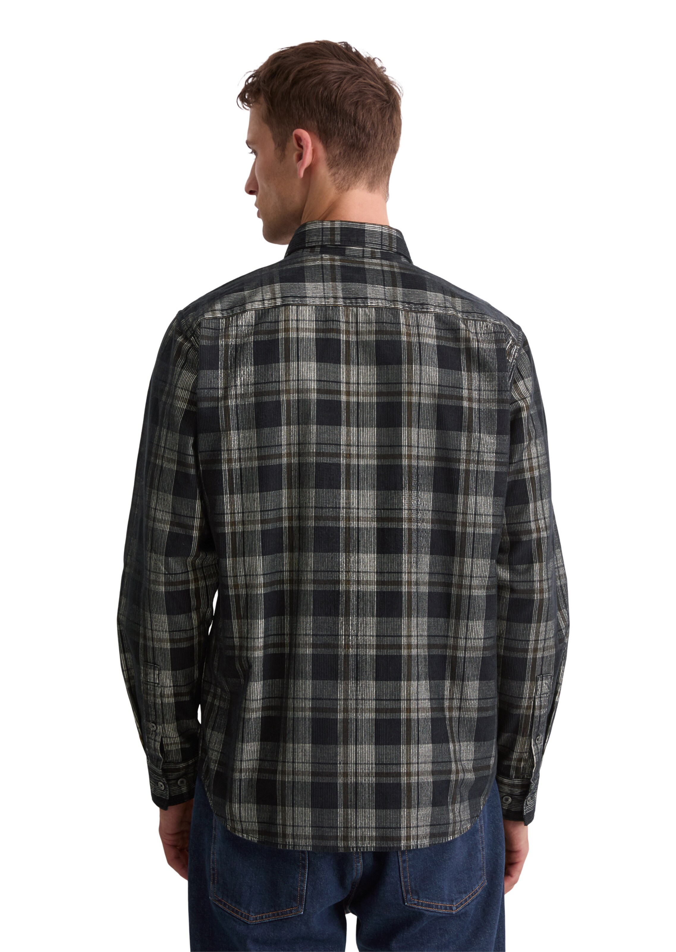 Marc O'Polo Regular Fit Hemd in Grau