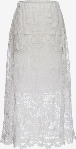 usha FESTIVAL Skirt in White: front