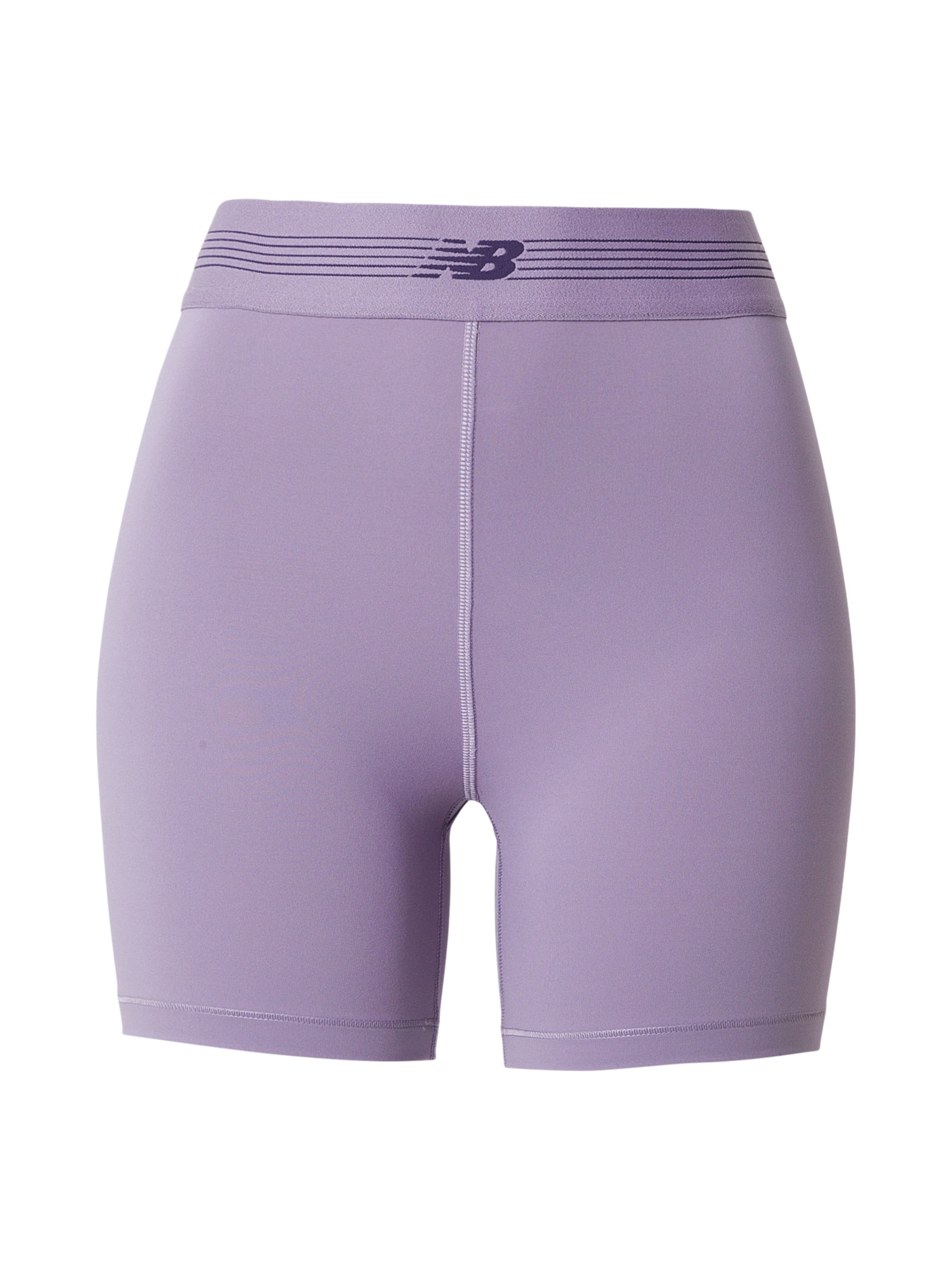 new balance Skinny Sportshorts 'AC Fitted 5' in Lila: Vorderseite