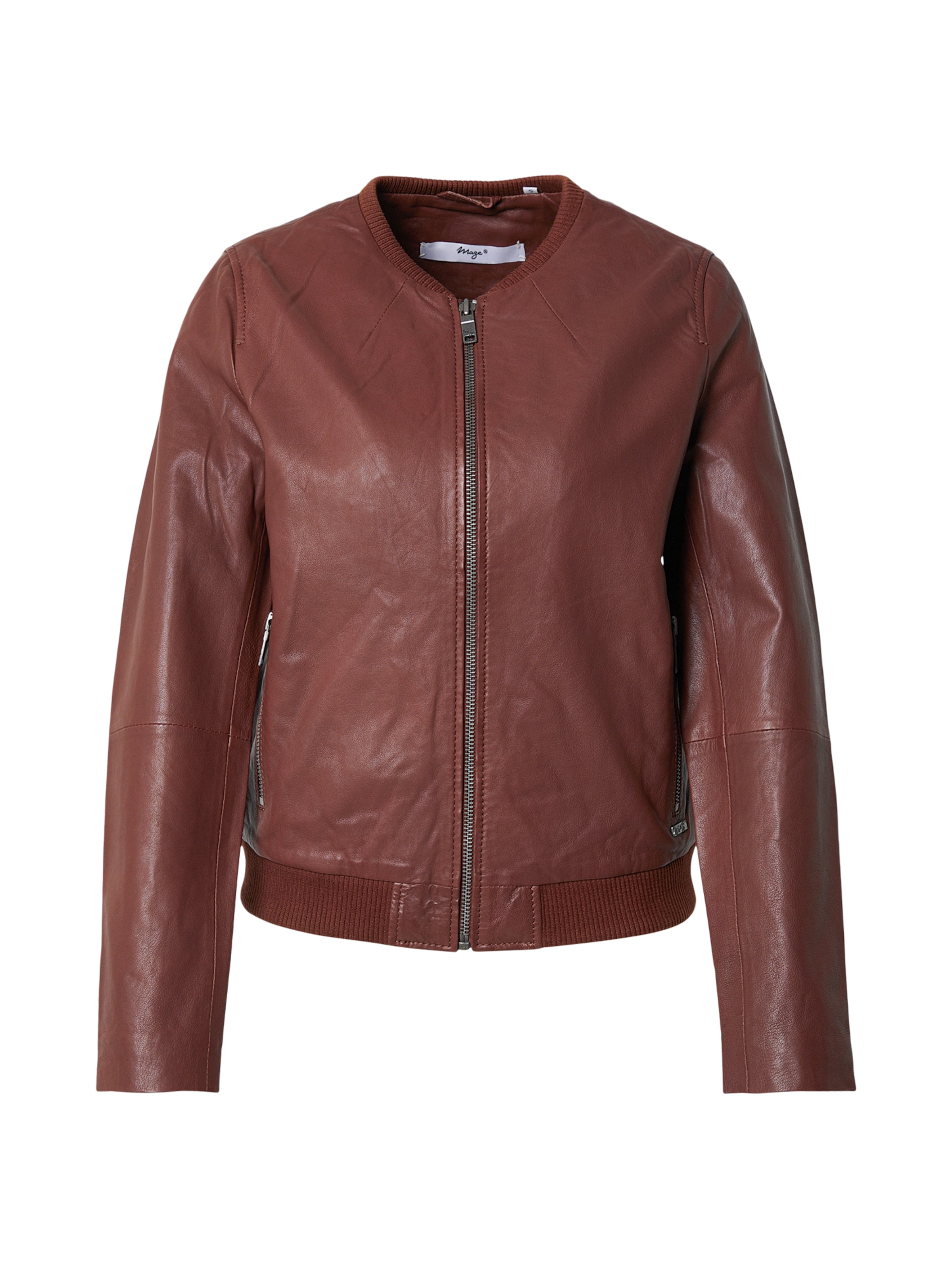 Maze Jacke in Braun: Vorderseite