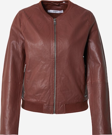 Maze Tussenjas in Bruin: voorkant