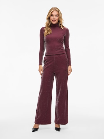 VILA Regular Broek 'VIEleinas' in Lila