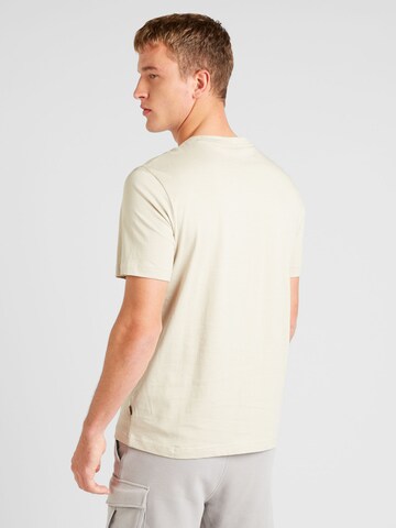 T-Shirt 'Metropolitan' BOSS en beige