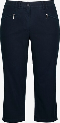 Ulla Popken Pants in Blue: front