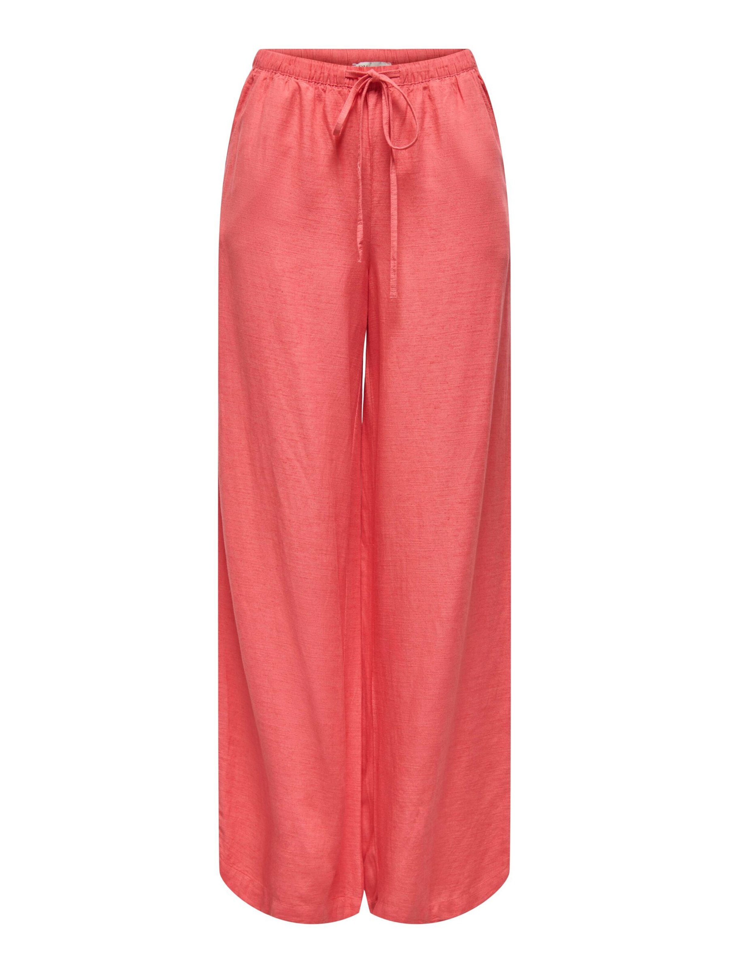 JDY Broek 'JDYCaya' in Roze: voorkant