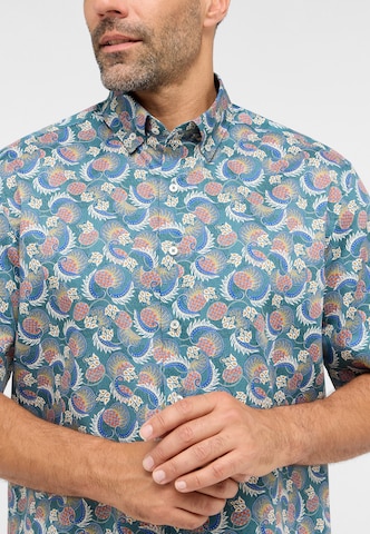 ETERNA Regular fit Button Up Shirt in Green