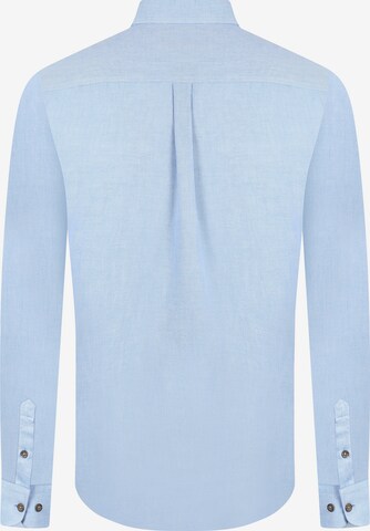 DENIM CULTURE Regular Fit Hemd 'DARELL' in Blau