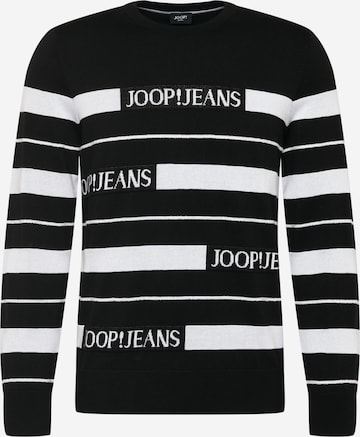 JOOP! Jeans Pulover | črna barva: sprednja stran