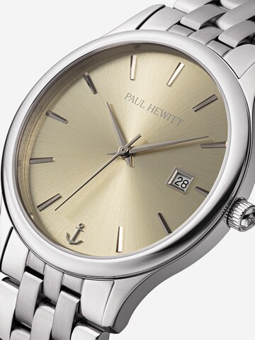 Paul Hewitt Analog Watch 'Onda' in Silver