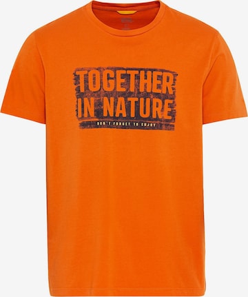 CAMEL ACTIVE T-Shirt in Orange: Vorderseite