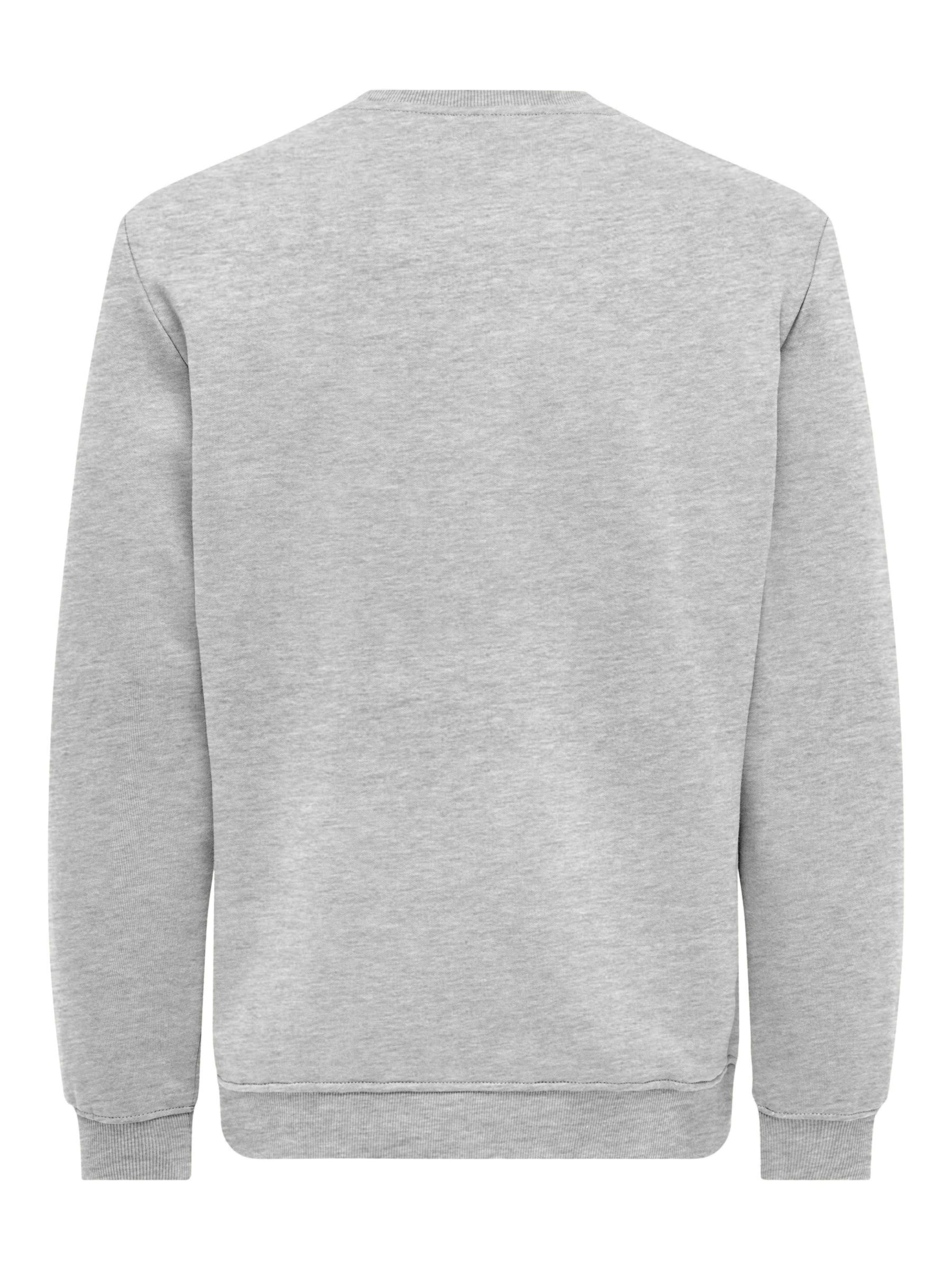 Only & Sons Sweatshirt 'CONNOR ' in Grau