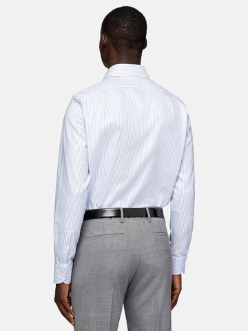 Boggi Milano Regular Fit Hemd in Blau