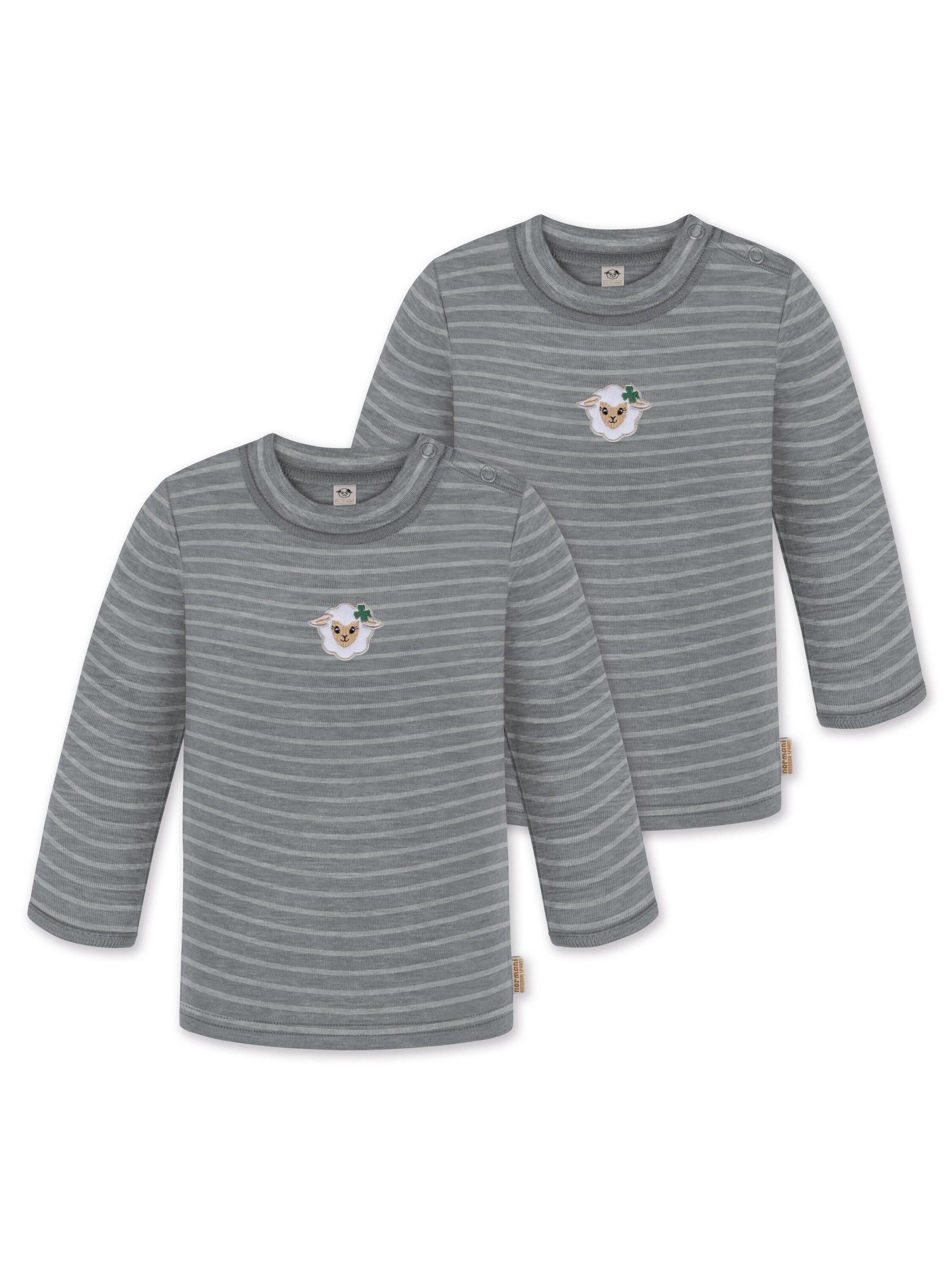 normani Shirt 'Taupo' in Grey: front