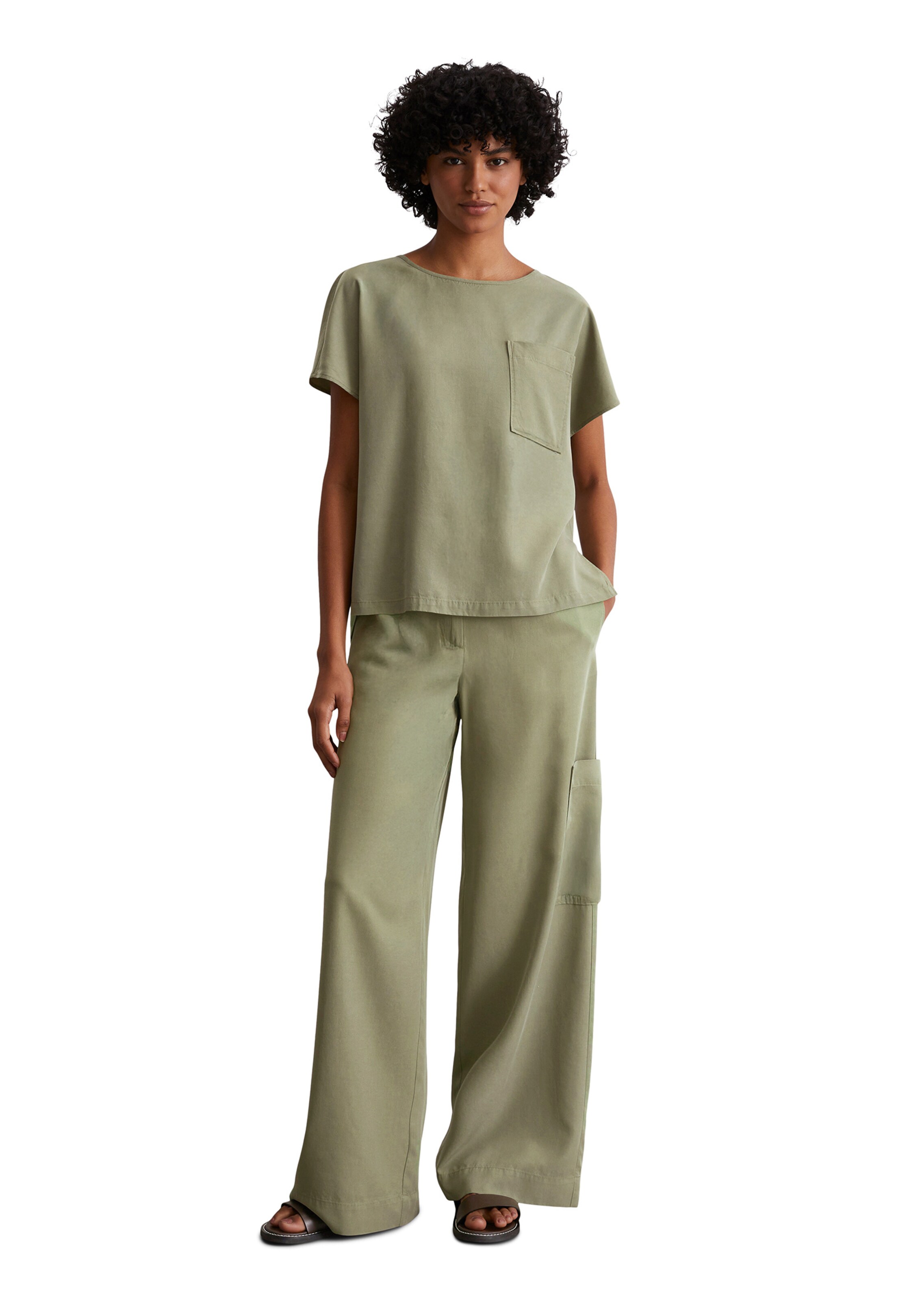 T-shirt Marc O'Polo en vert