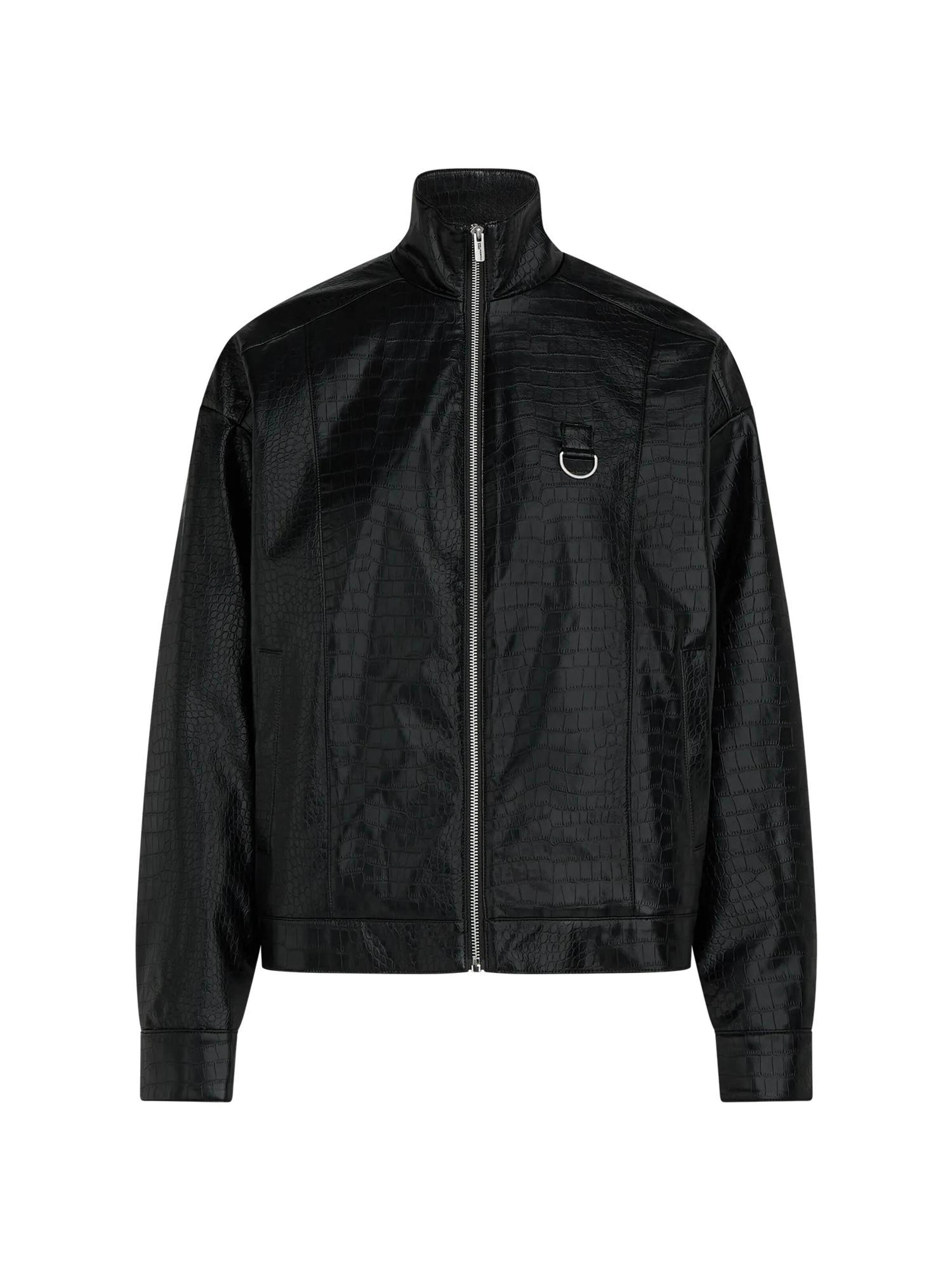 KARL LAGERFELD JEANS Between-season jacket in Black: front