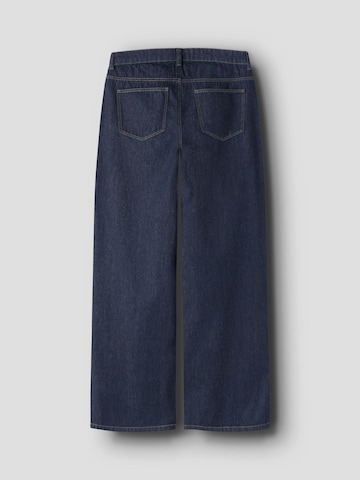 LMTD Wide Leg Jeans 'NLFBirm' in Blau