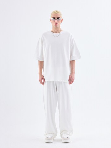 VAMOS CLO Loose fit Pants 'Drome' in White