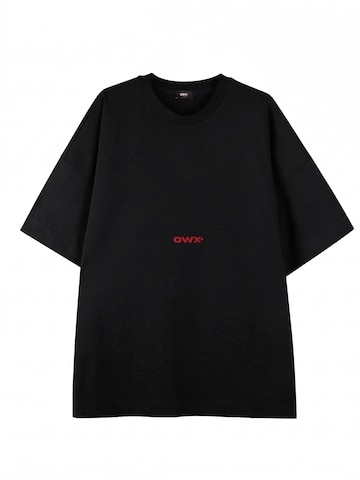 T-shirt oversize 'Offline' QWX2 en noir