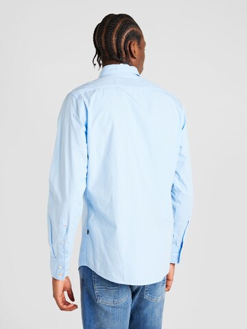 BOSS Regular fit Button Up Shirt 'Relegant_6' in Blue