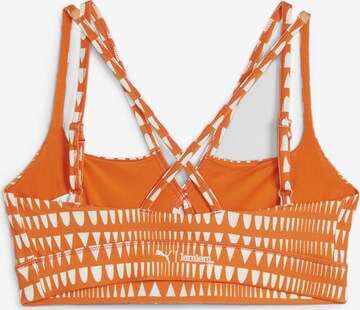 PUMA Bralette Sports Bra in Orange