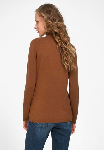 Pull-over include en marron