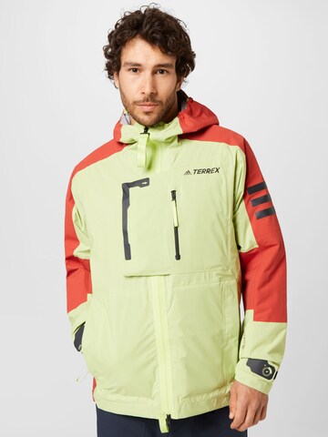 ADIDAS TERREX Outdoor jacket in Green: front