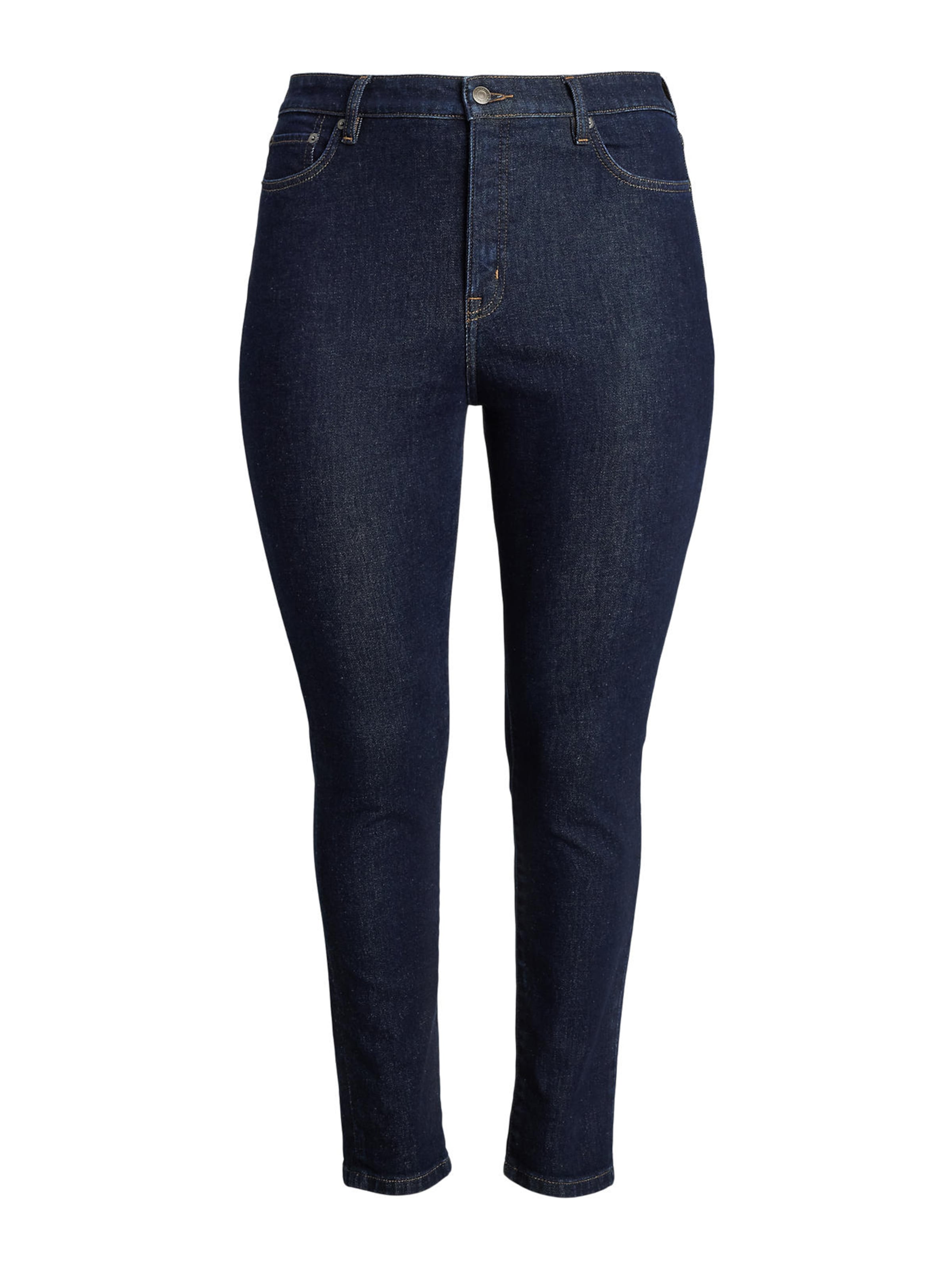 Lauren Ralph Lauren Plus Skinny Jeans in Blauw: voorkant