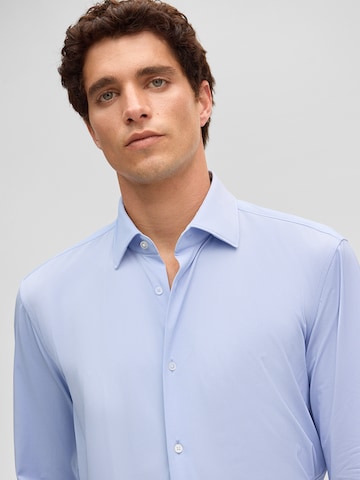 Coupe regular Chemise business STRELLSON en bleu