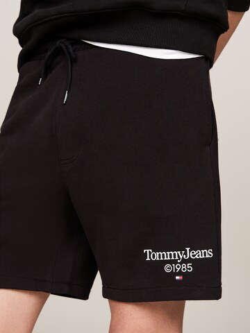 Regular Pantalon Tommy Jeans en noir